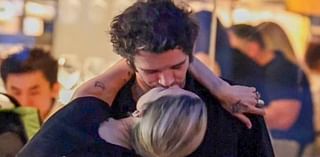 Taylor Swift's ex Matt Healy passionately kisses his fiancée Gabbriette Bechtel on a date night in Australia - as Swifties rage about their romance