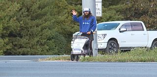 Extreme marathoner makes a stop in Pennsylvania to promote men's mental health