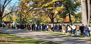 Harris supporters — including many who already voted — rally in GR