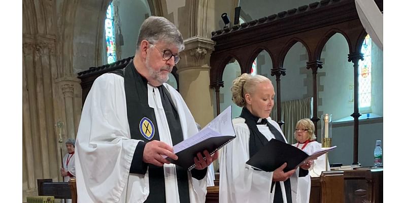 New Alderney vicar welcomed at special service