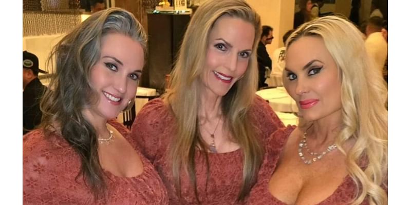 Coco Austin, sister Kristy and mom Tina all look the same age in crop tops - guess how old they are