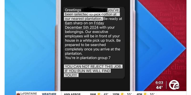 Police investigate racist text messages targeting people in metro Detroit & several other states