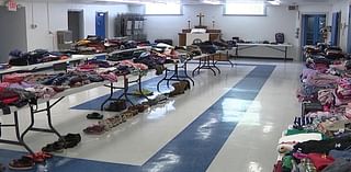 Local church prepares for clothing giveaway