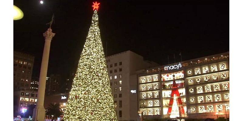 Could this be the last Macy's Christmas tree lighting in SF's Union Square?