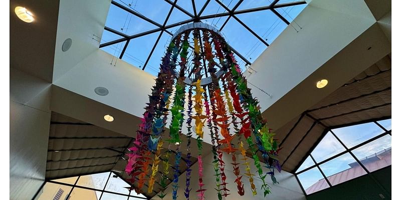 'Thousand Cranes Project' inspires GBC art work in solarium