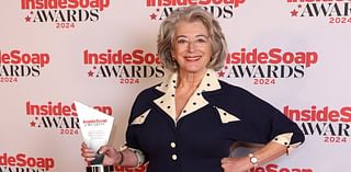 Maureen Lipman, 78, joins her Coronation Street co-stars at the Inside Soap Awards as she makes her first public appearance since confirming engagement to boyfriend David Turner