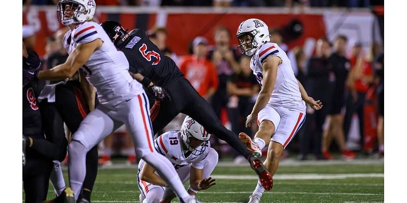 Arizona kicker Tyler Loop named Big 12 Special Teams Player of the Week