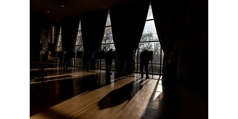 AP PHOTOS: Election Day voting underway as Americans chose between Harris or Trump