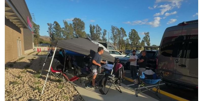 Costco customers camp out a week before grand opening of Napa store