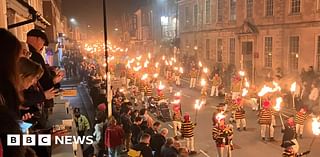 Lewes bonfire celebrations attended by estimated 40,000 people