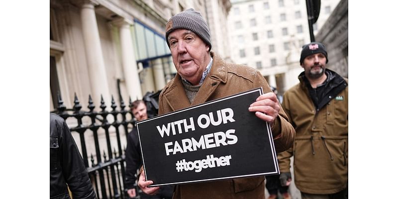 Jeremy Clarkson’s production crew spotted at farmers’ protest