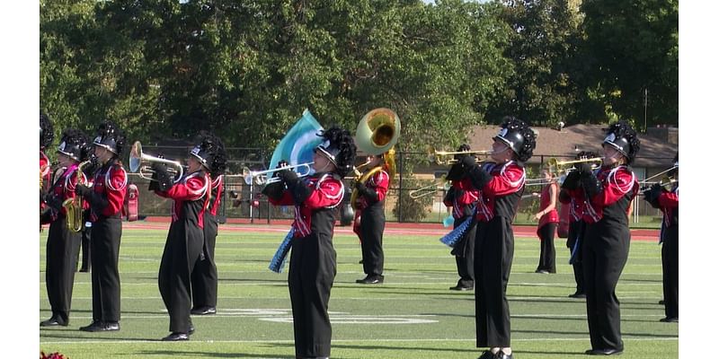 Illinois marching bands face off at Morton High School Invitational