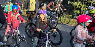 Bike bus a "dream come true" for kids, parents and teachers in Cambridge, Massachusetts