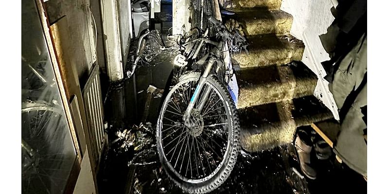 Urgent e-bike warning issued after battery explodes and fire rips through house