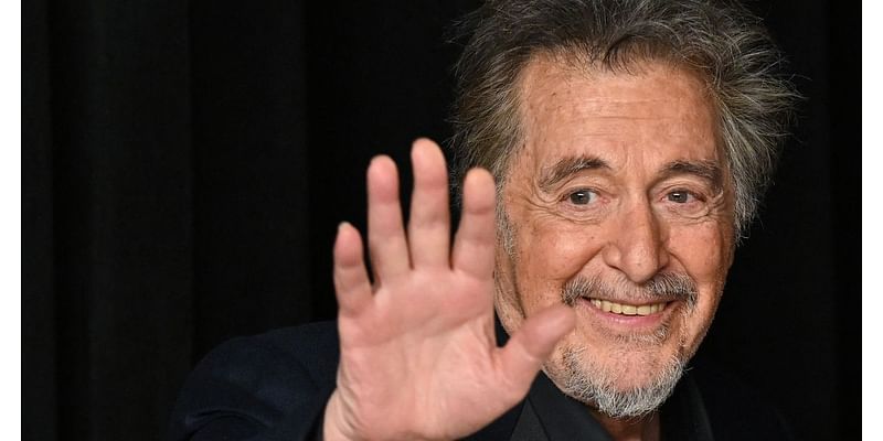 Al Pacino Connects With 16-Month-Old Son Over Text