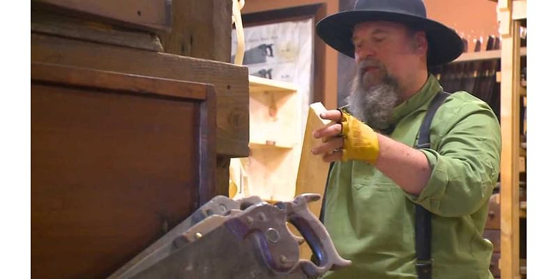 Iowa woodworker preserves his pioneer craft with history lessons