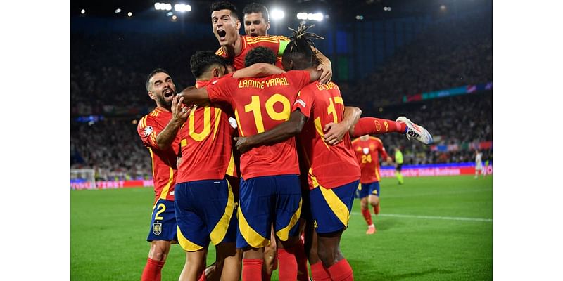 Spain v Germany TV channel, time and how to watch Euro 2024 quarter final online