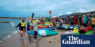 Protesters scale back blockade of world’s biggest coal port but NSW police ready for mass ‘disruption’ at Newcastle