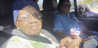 102-year-old Gause woman casts vote in 2024 presidential election, continues voting tradition