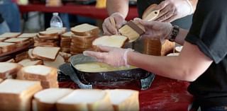 Armed with more than 1,500 pounds of cheese, UW-Madison students feed the World Dairy Expo