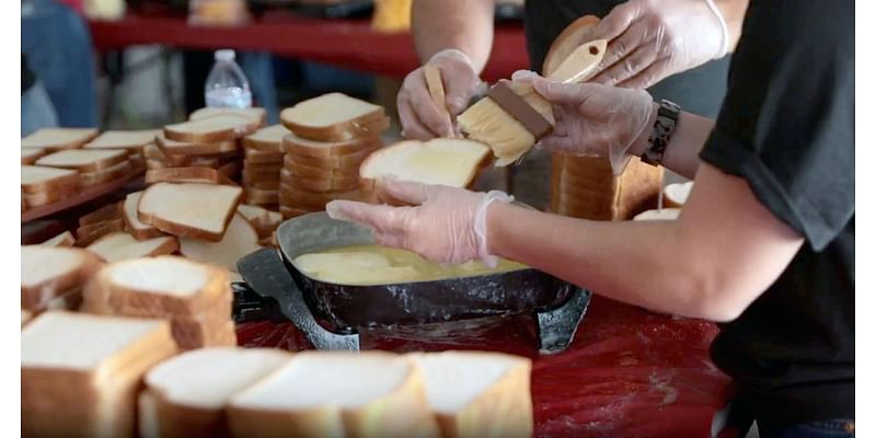 Armed with more than 1,500 pounds of cheese, UW-Madison students feed the World Dairy Expo