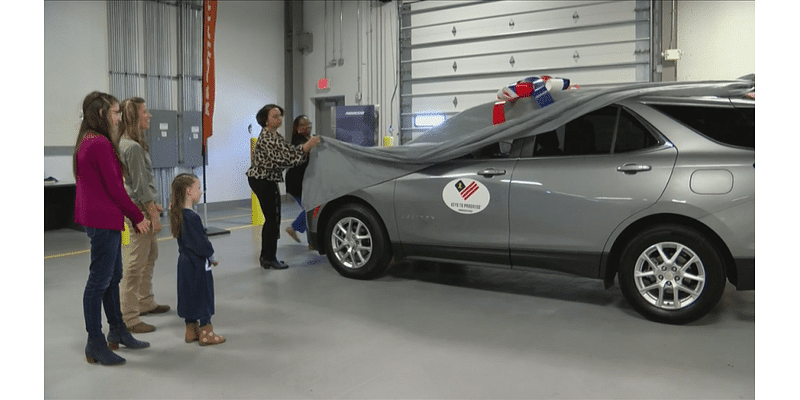 Louisiana military veteran gets new car from Progressive