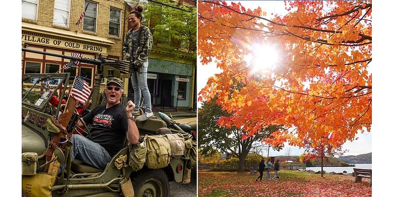 Autumn leaf-peeping along New York's Hudson River 'chained' to American independence