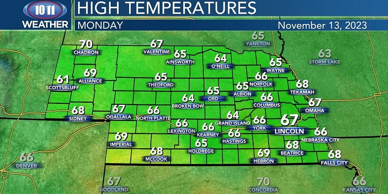 Quiet week with “warm” conditions ahead