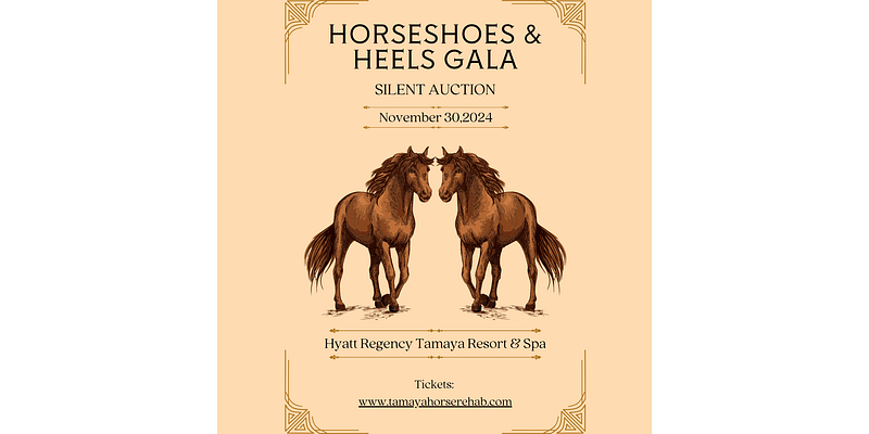 Gala To Help Unwanted & Abused Horses Nov. 30