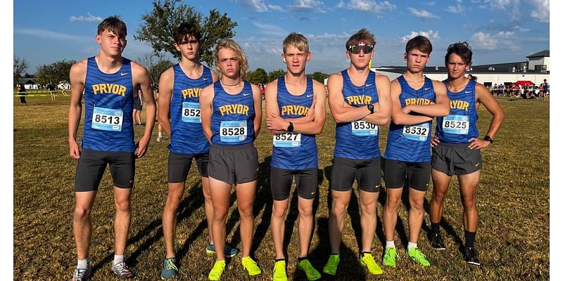 Pryor Boys XC Champions of Home Meet