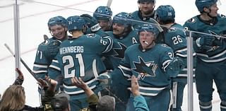 Celebrini returns from injury and Wennberg scores in OT to lift Sharks over Blue Jackets 2-1