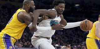 LeBron James has third straight triple-double as Lakers rally for 128-123 victory over Grizzlies