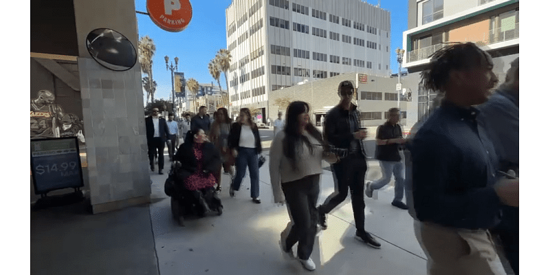 Long Beach's downtown gets visit from state officials