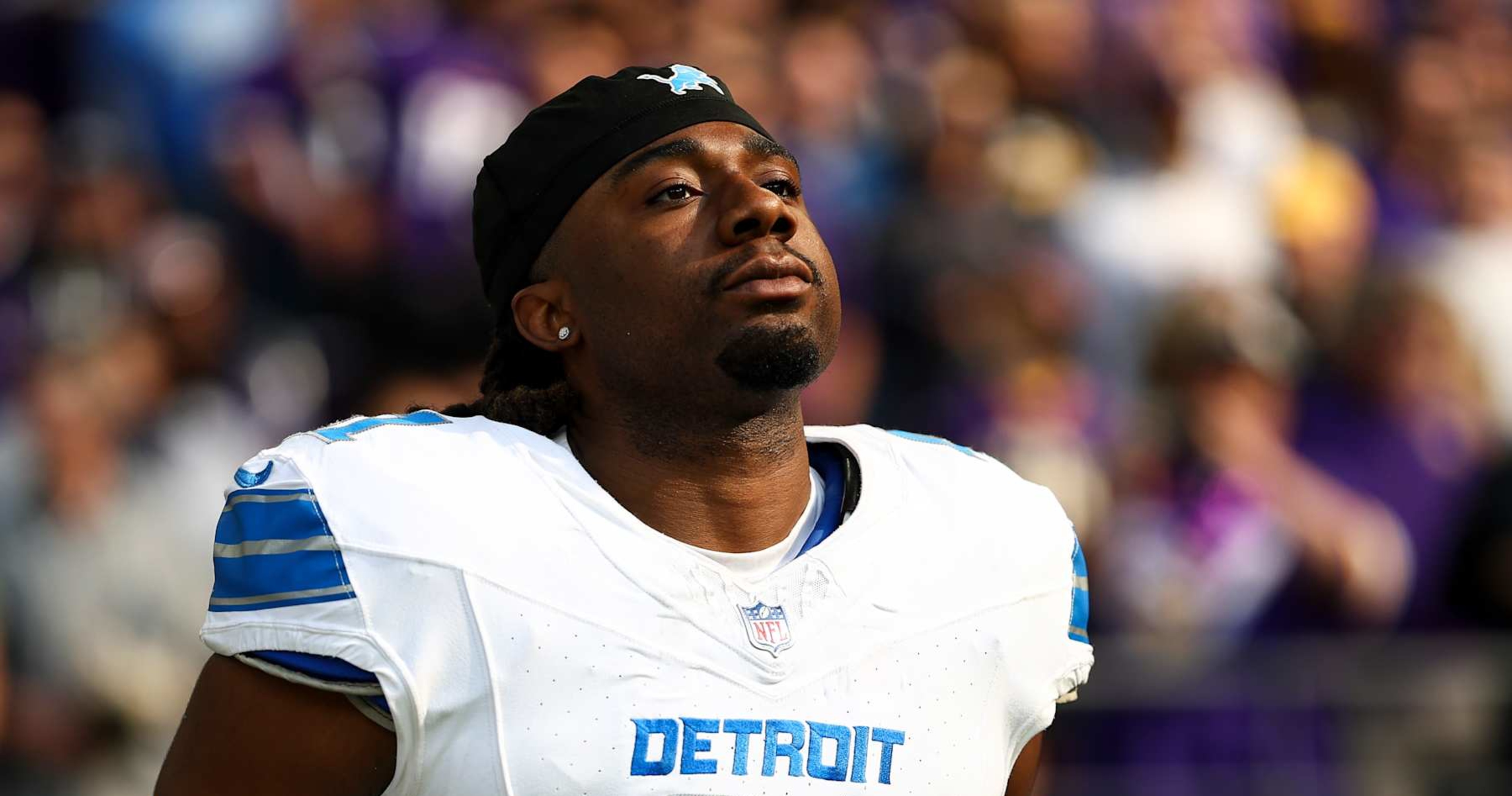 Lions' James Houston Says Gatorade Caused Pants Stain, Denies Having Accident