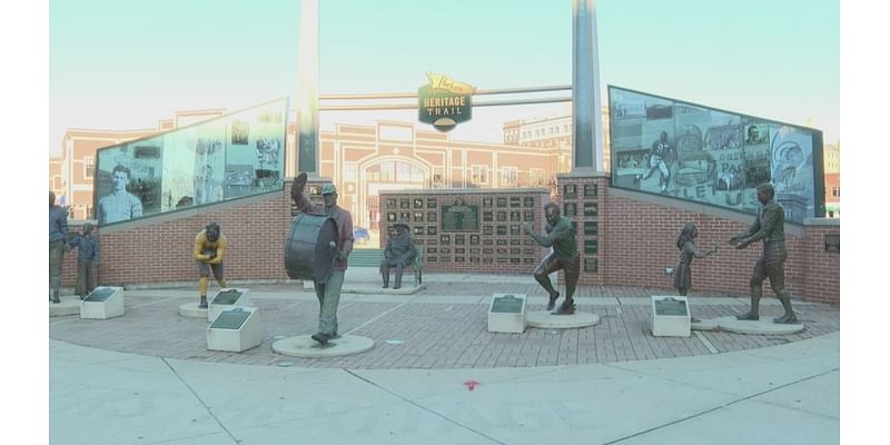 Packers Heritage Plaza to be removed for $109,701 by the City of Green Bay