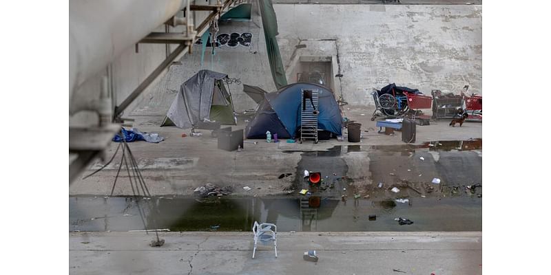 State sues Southern California city that's banned new homeless shelters