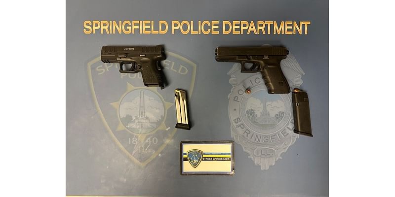 Two Springfield men arrested after firearm burglary