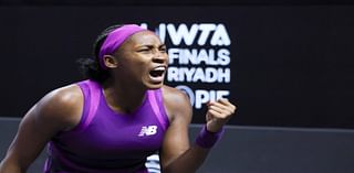 Coco Gauff beats Aryna Sabalenka at WTA Tour Finals to set up Zheng Qinwen final