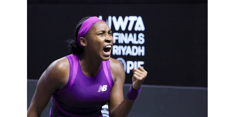 Coco Gauff beats Aryna Sabalenka at WTA Tour Finals to set up Zheng Qinwen final