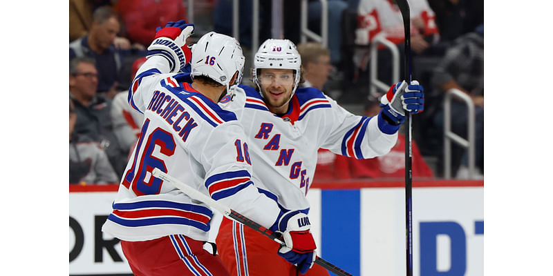 Rangers: Good news and bad news from 5-2 win over the Red Wings