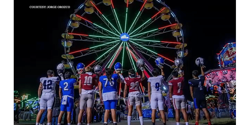 Photographer brings Madera Unified football players together for photoshoot