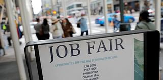 US weekly jobless claims fall; labor market still slowing