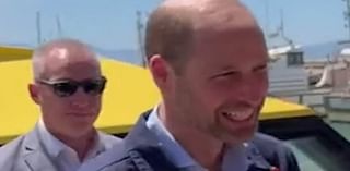 Royal fans gush over Prince William's facial hair during visit to Kalk Bay Harbour in South Africa