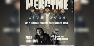 MercyMe to perform in Lubbock in May 2025