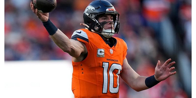 Bo Nix throws 4 touchdown passes and the Broncos roll past the Falcons 38-6