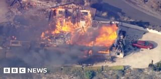 Ventura County fire: California homes engulfed by flames