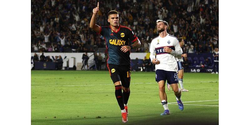 Galaxy forward Gabriel Pec voted MLS Newcomer of the Year