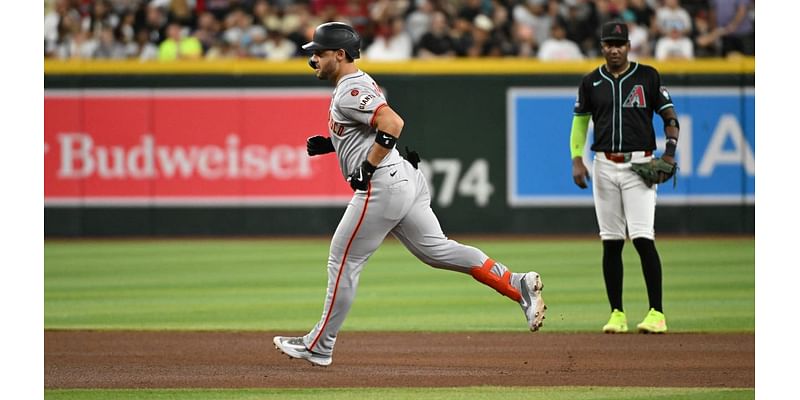 Diamondbacks lose ground in National League wild card race with loss to Giants