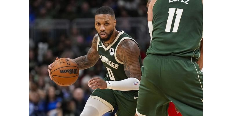 Damian Lillard leads Bucks to comeback win over Rockets