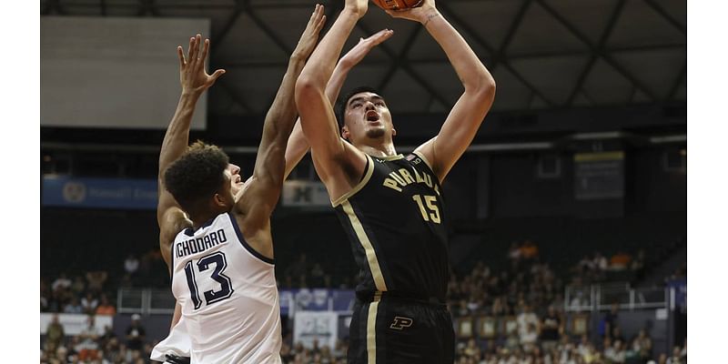 Edey's 28 points, 15 boards power No. 2 Purdue past No. 4 Marquette in Maui Invitational title game